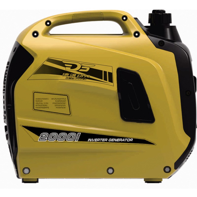 德飒低噪音变频数码汽油发电机 2kw数码变频发电机静音房车发电机