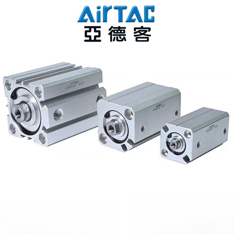 亚德客薄型气缸ACQ12/16/20/25/32/40/50/63X10X20X30X40X50X70SB