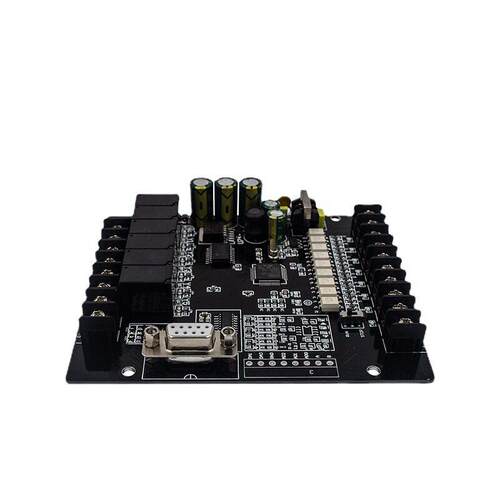 PLC工控板控制器FX1N-14MR可加3AD2DA485功能模块工业自动化温控