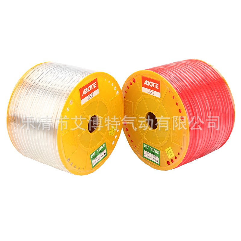 厂价供应PU气动软管12x8 80M PU管高压气管 空压机管