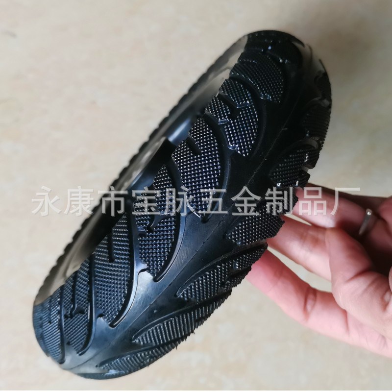 8寸200x50免充气实心胎小海豚升特冰岚电动滑板车实心轮胎带轮毂