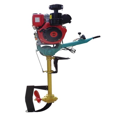 自用木船铁皮船挂桨机推进器 小型船用柴油船挂机螺旋桨厂家供应