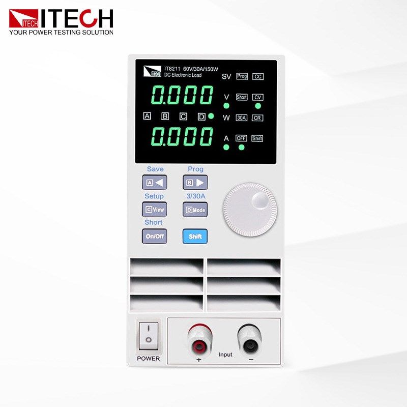 ITECH艾德克斯 IT8211高精度数控直流电子负载测试仪 60V30A150W