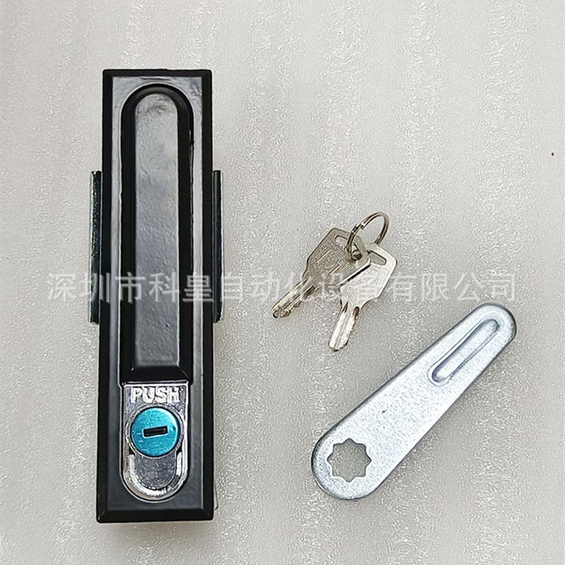 劲拓波峰焊玻璃门把手门锁专用开关电柜门锁机箱机柜电箱平面锁