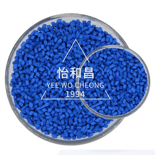 生产厂家供货蓝色TPE色母粒TPE载体不加填充弹性体来样配色