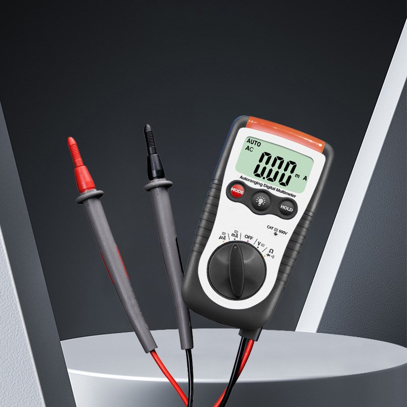 万用表 数字袖珍型高精度家用DT-118 自动数显式表