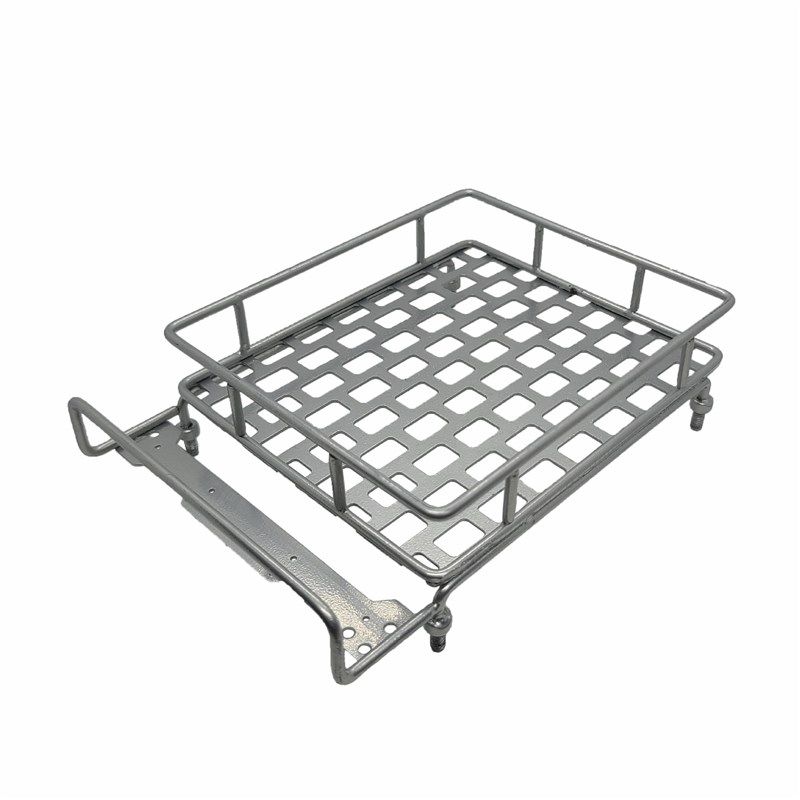 1:10仿真车顶行李架1:9攀爬车scx10金属行李架1:8带灯行李架金属