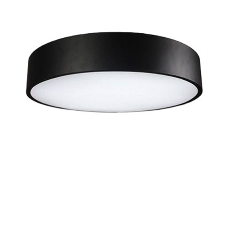 办公室圆形吊灯 环形吊灯 网咖吸顶吊灯黑色圆环吊灯