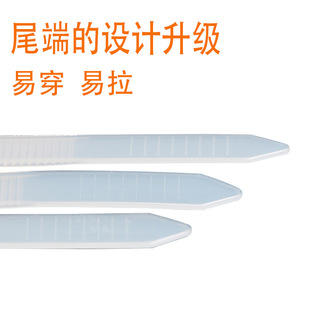 塑料尼龙扎带包邮10X200自锁式尼龙扎带100条装强力大码卡扣扎带