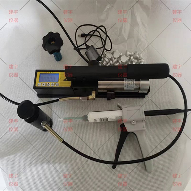 拉开法附着力测试仪数显油漆涂层粘附性拉拔仪拉拔法附着力检测仪