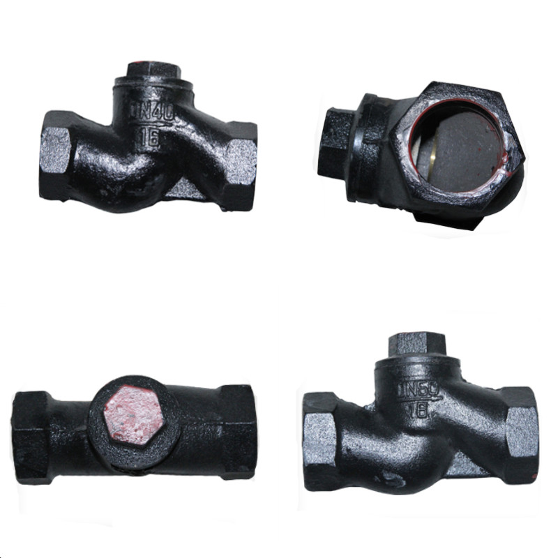 H11T-16丝扣升降式止回阀 铸铁内牙丝扣单向阀内螺纹止逆阀止回阀