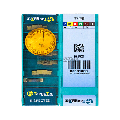韩国特固克 Taegutec数控刀片 TDC4 TT9080 切槽刀片