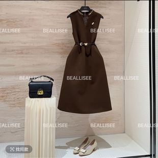 宽松连衣裙W 显瘦国风时尚 A1640 无袖 宠粉价秋冬新款