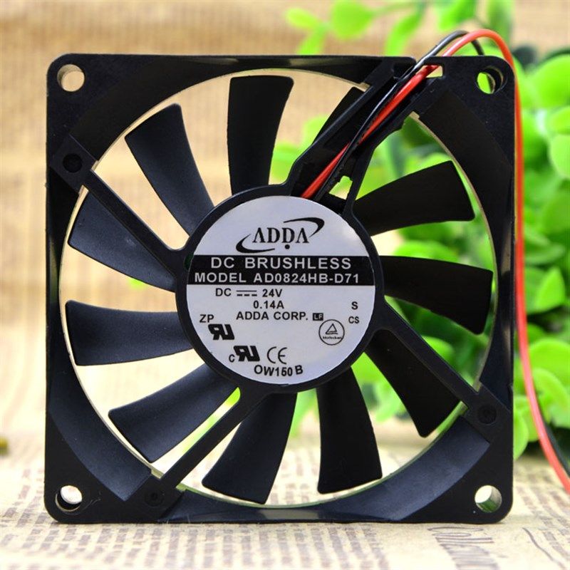 AD0824HB-D71 台湾协喜 / ADDA 8015 DC24V 0.14A 高品质散热风扇
