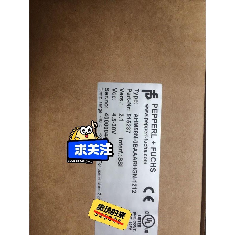 全原装正品倍加福编码器AHM58N-0BAAARHGN-1