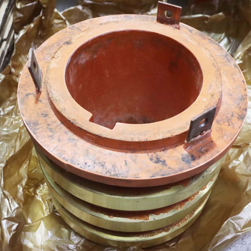 YZR355集电环导电滑环3路铜环内径145外径250高200键槽25MM