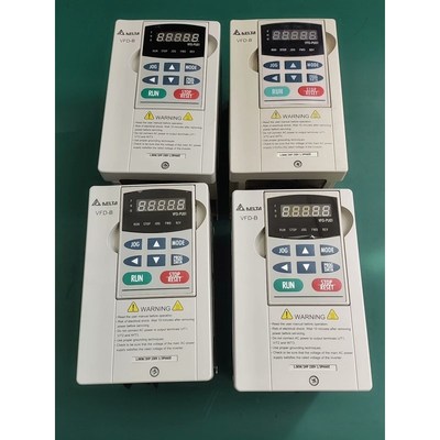 拆机4台台达VFD015B21A/1.5KW变频器,成色外观