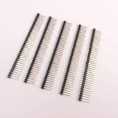 针长15mm加长排针排母1×40P直插DIP热卖 2.54mm单排排针1 40P