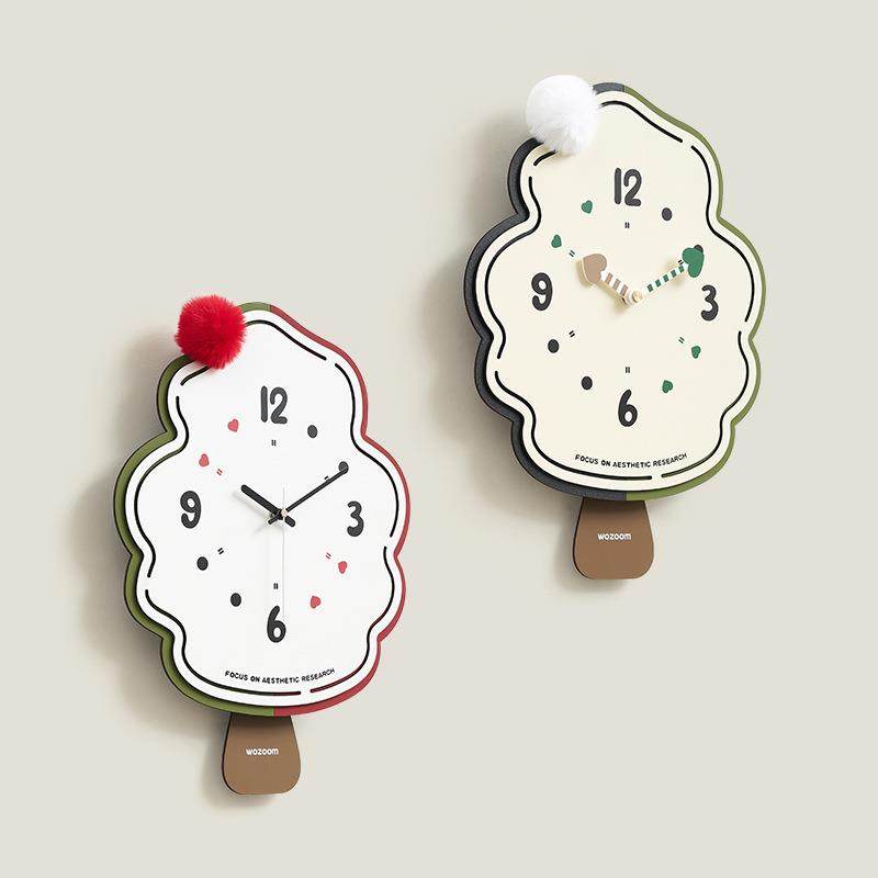 wozoom屋准奶油风客厅创意挂钟2024新款钟表家用创意时钟挂墙,畜牧/养殖物资,畜牧/养殖器械,淘宝优惠券,粉丝福利购,淘宝优惠卷