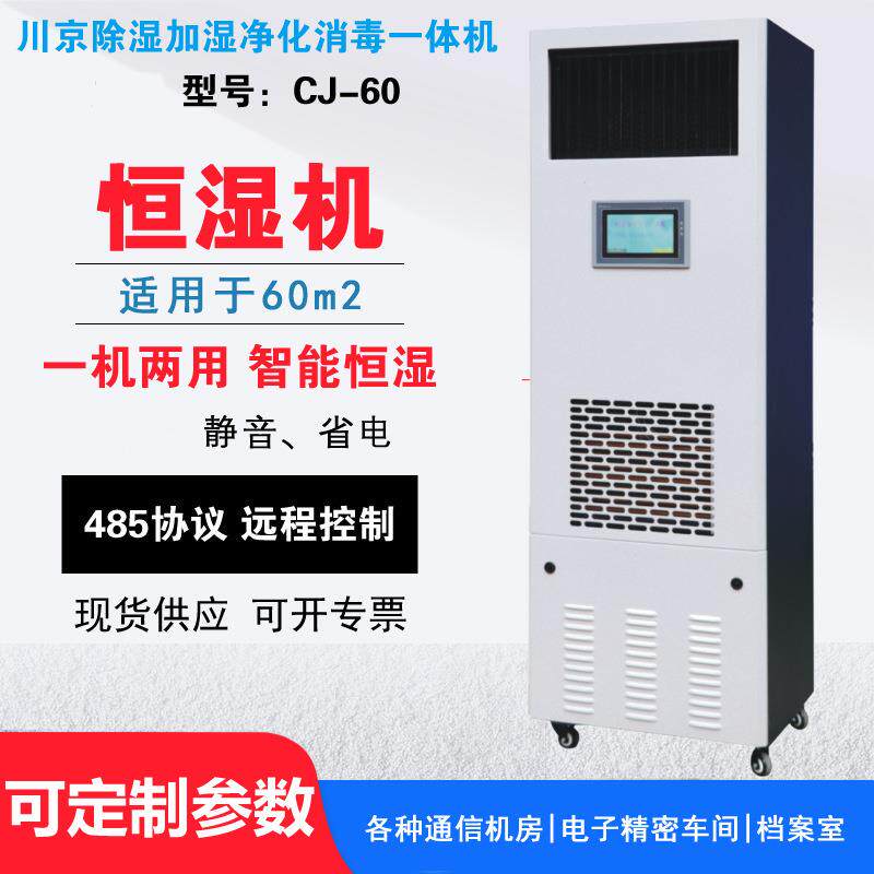 大功率加湿除湿一体机CJ-60档案库房恒湿机通信机房增湿除湿机