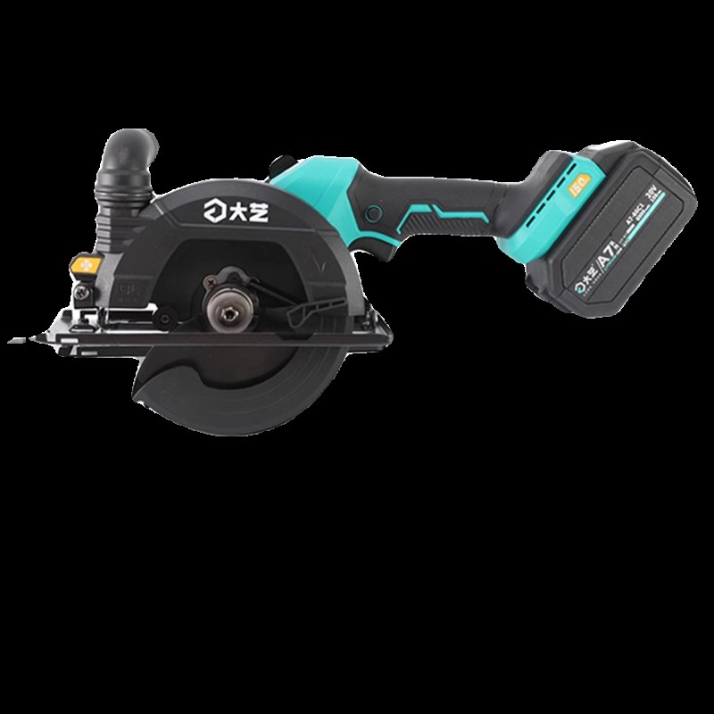 大艺锂电电锯A7-C8809切割机6寸电圆锯充电单手提锯木工模板