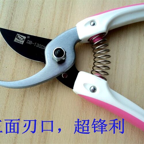 原装进口日本大白鲨修枝剪茶桑果园剪刀花剪子果树剪园林剪130DX