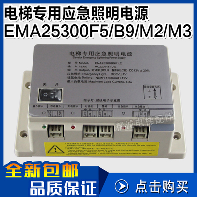 奥的斯sweet快速EMA25300F5/B9/M2/M3科苑隆电梯专用应急照明电源