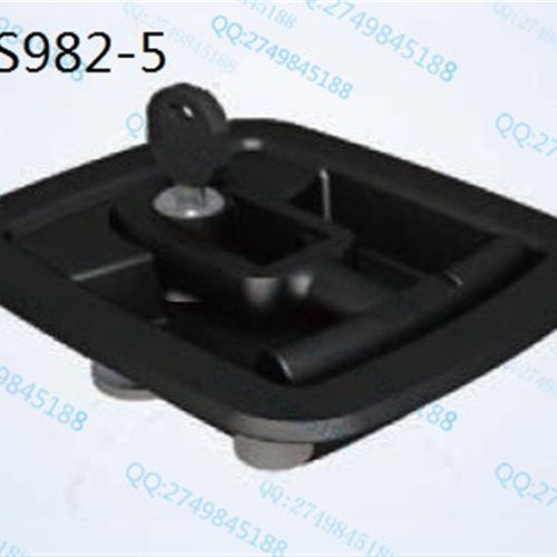 长方形锌合金面板锁MS982-5