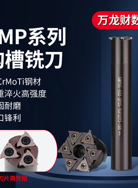 加工中心浅沟槽铣刀SMP05内孔卡簧槽铣刀内环形T型槽铣刀杆铣刀盘