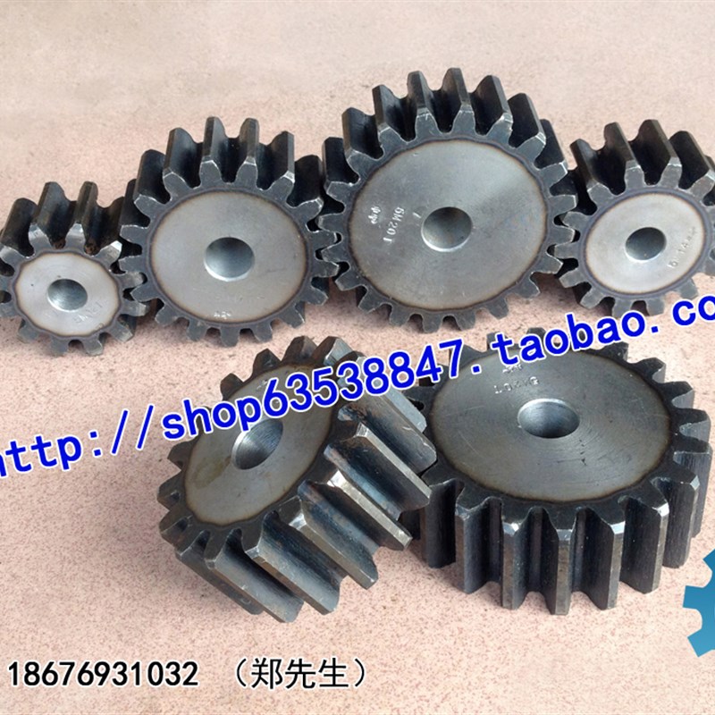 厂家直销 正齿轮 5模34齿 5M34T 模数M5 齿数34 直齿轮 厚度40mm