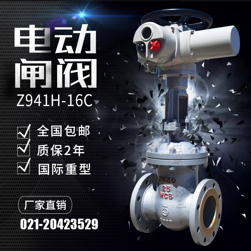 Z941H电动闸阀电站高压高温蒸汽瓦斯瓦斯防爆远程水开关阀门dn300