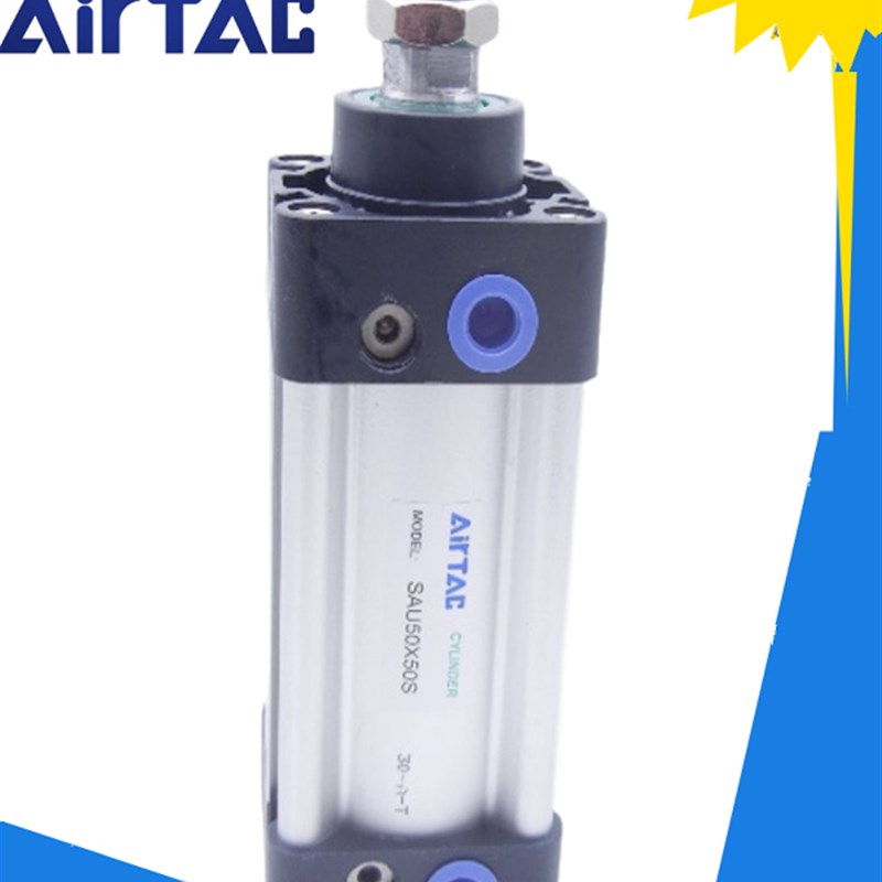 原装亚德客铝合金标准气缸SU/SAU80X200X225X250X300X350X400S