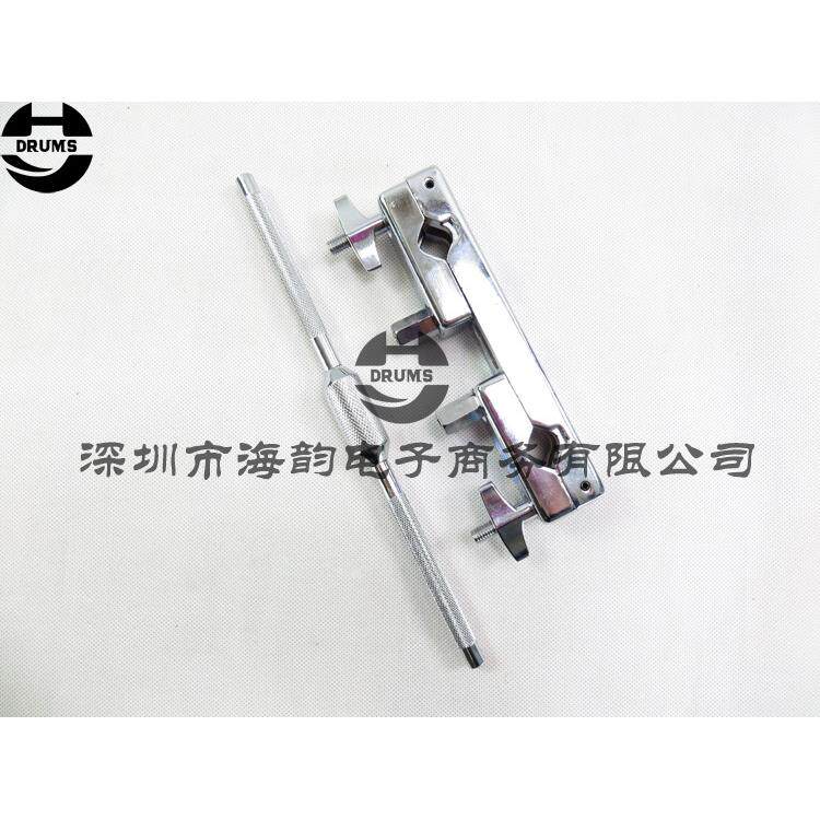 海韵打击乐HYDRUMS架子鼓双头小打杆小打支架搭配标准双口夹套装