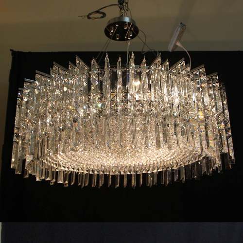 意大利米兰轻奢水晶吊灯高端别墅客厅餐卧室奢华灯具2024年新款