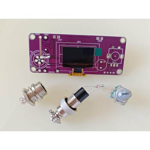 T12/C245/936焊锡站主板白光936Oled 1.3英寸屏幕板控制板T12控制