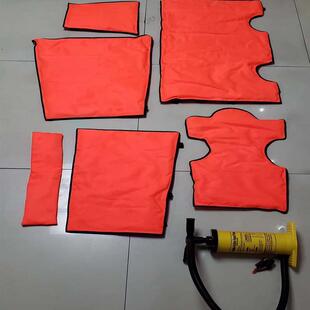 肢体固定气囊矿山救援负压夹板PVC材质提供支撑保护真空夹板