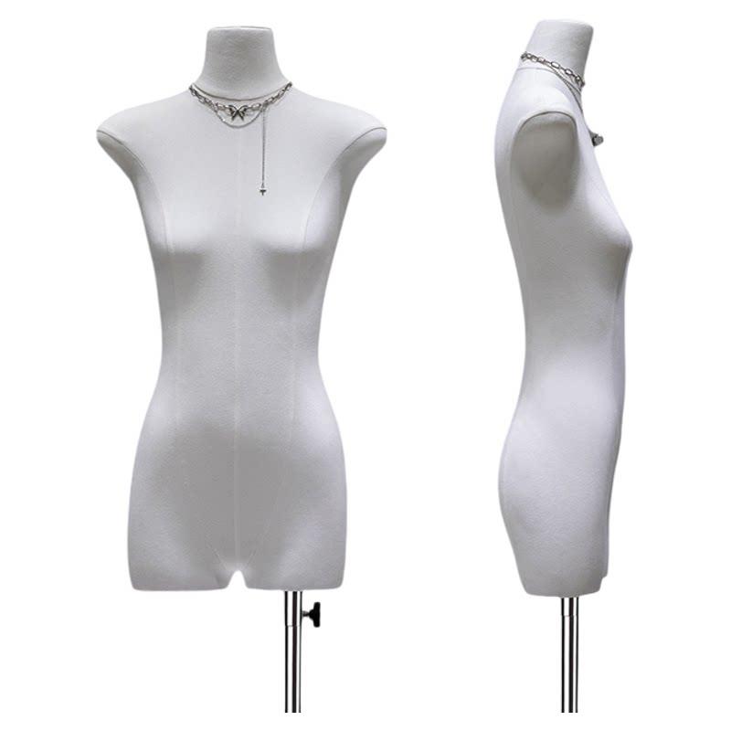 新款扁身扁平胸挂件手服装店半身橱窗衣服模特展示架女装全身道具