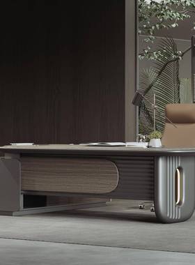 老板办公桌总经理桌具简约用代办OAD公室家1现米8商办公室老总办