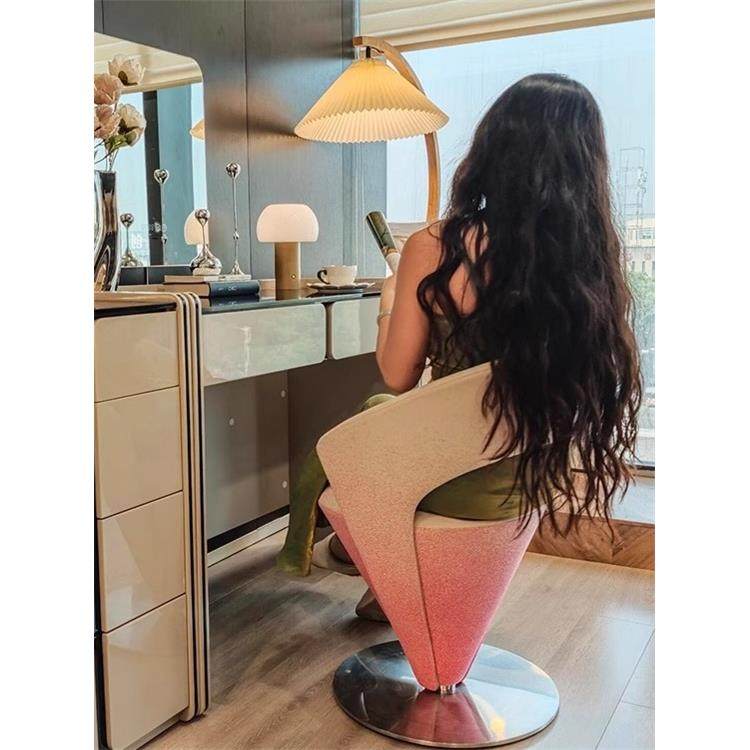 ?2妆025款新网红化椅958梳妆凳设计师极简梳妆台椅子室可旋卧转梳,电子/电工,接线端子,淘宝优惠券,粉丝福利购,淘宝优惠卷