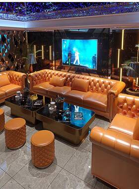 专业tv沙GXGXY003发酒吧包厢k型L角转歌厅专用清吧卡座沙发U茶几