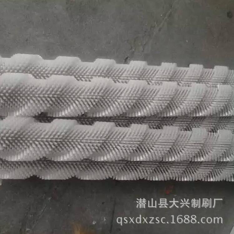 厂家生刷产洗工业毛可刷辊尼ESD龙丝异形螺旋滚动刷果蔬清机毛定