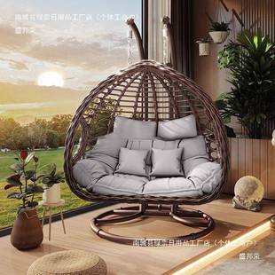 厂家户外吊篮床椅秋千院al005双吊椅家用阳台室内人网红鸟巢吊庭