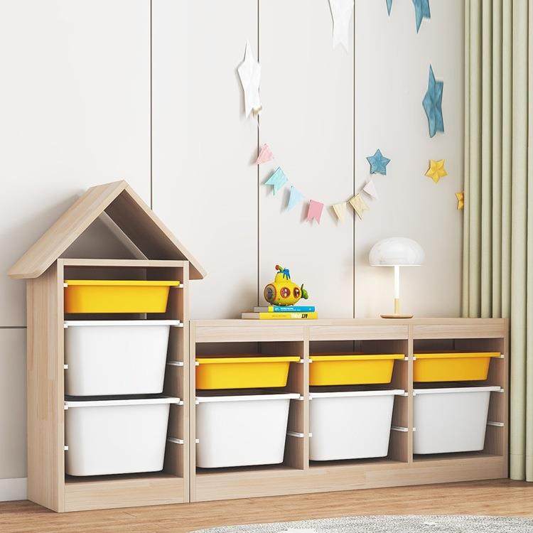 儿985童玩具收宝纳架宝实置物架书架客厅木靠大容量多功墙能绘本,住宅家具,儿童斗柜,淘宝优惠券,粉丝福利购,淘宝优惠卷