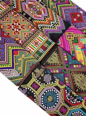 头金荣织4带m0c瑶族八角花纹样花边织带瑶家人服装40-1帕特色配饰