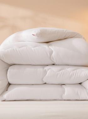 宾馆白色酒四DEM套店草床单被套民宿三件件套加厚床上用品布被褥