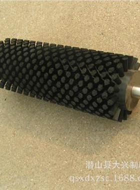 工业毛刷16452尼丝刷辊耐酸碱毛龙刷辊定各种料材辊款式毛刷辊