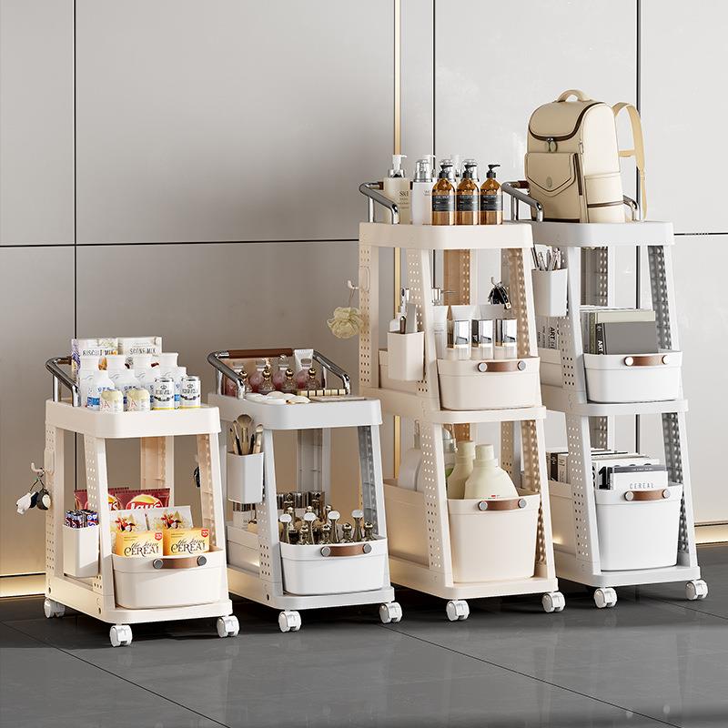 多功能小推车可移本理用动客厅厨房整架家书包置物架书收纳PQG层