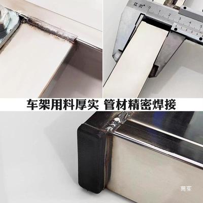 不锈镂空钢乌龟车物流周KIV车转车工厂运车间搬运车小推车冷库搬