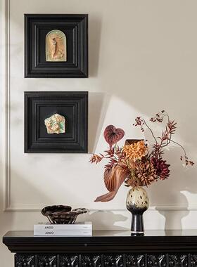 现轻GTA奢艺轻术贝壳果盘桌面摆件办公室桌台电视柜代摆件高档装