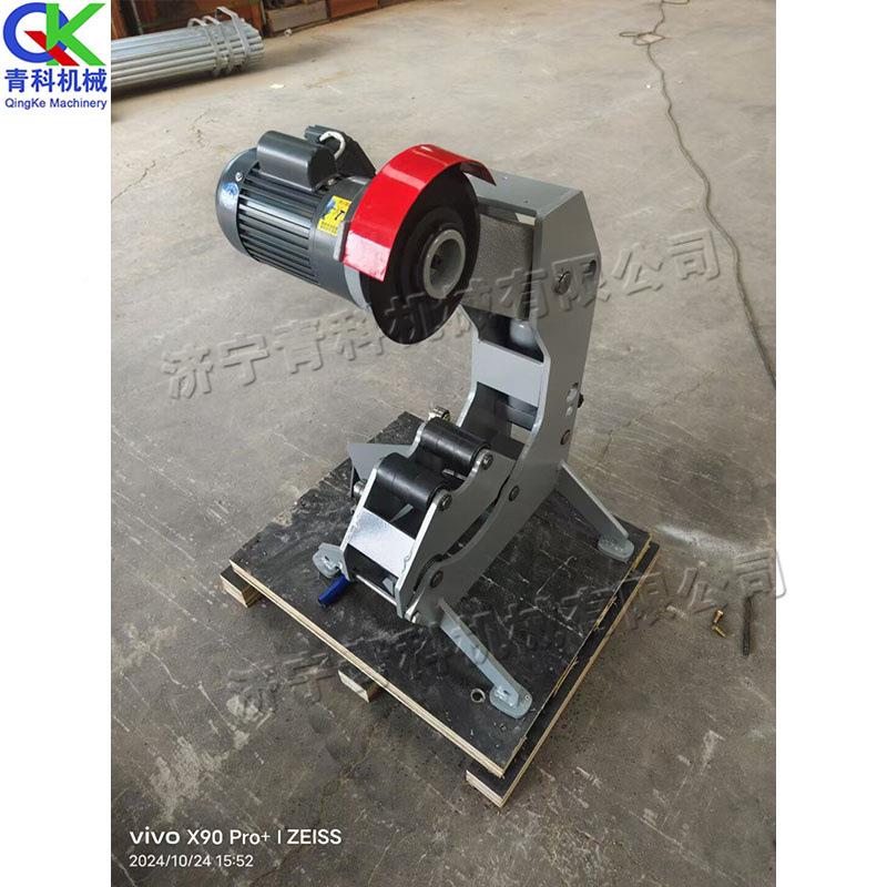 小型割管圆管QVU滚割切机钢镀锌管切设备电动便携式螺旋管切机